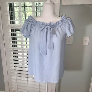 Papaya Capped Sleeve Top